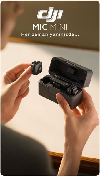DJI Mic Mini; kendi küçük, marifeti büyük...