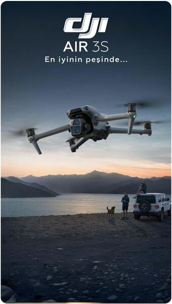 DJI Air 3S ile profesyonel uçuşu keşfet...