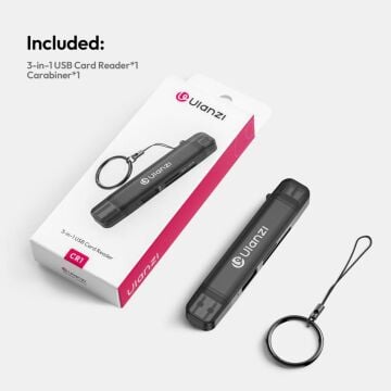 Ulanzi CR1 3-in-1 Card Reader - X117