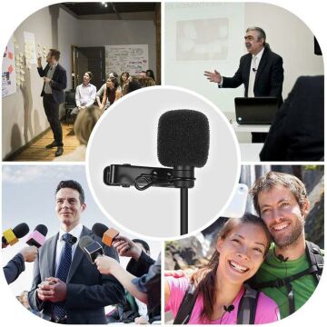 Boya BY-DM10 PC Iphone Telefon Yaka Mikrofonu