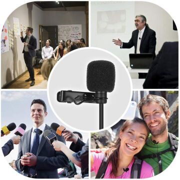 Boya BY-DM10UC PC Type-c Telefon Yaka Mikrofonu