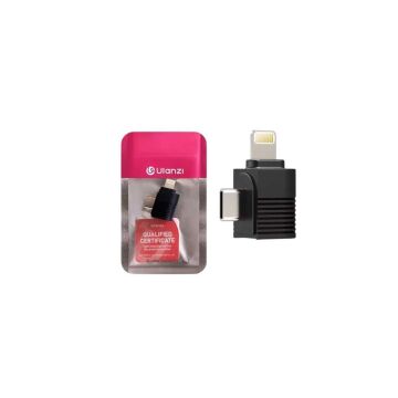 Ulanzi A100 Mikrofon İçin Iphone 11/12/13/14 Uyumlu Lightning Adaptör - A013