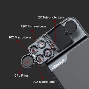 Ulanzi U-lens Iphone 11 Pro Çoklu Profesyonel Lens