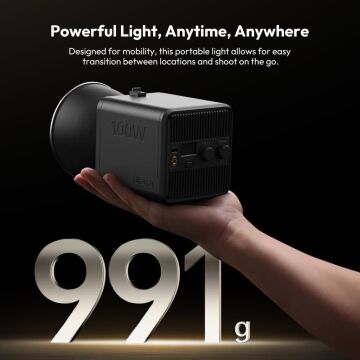 Ulanzi ML100RGB 100W RGB COB Bataryalı Video LED Işık - L227