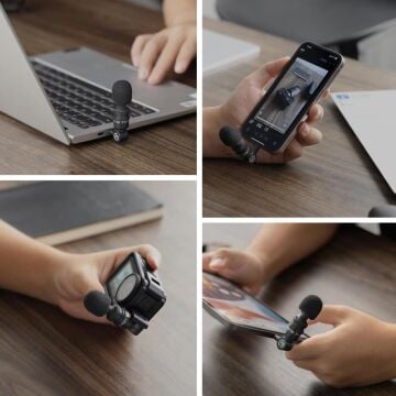 Ulanzi AM23 USB Type-C Mini Omnidirectional Mikrofon - A019GBB1