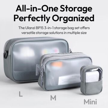 Ulanzi BP15-M Şeffaf Tech Düzenleyici Çanta - B169