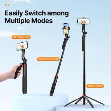 Ulanzi MA09 Bluetooth Kumandalı Selfie Tripod - M013GBB2