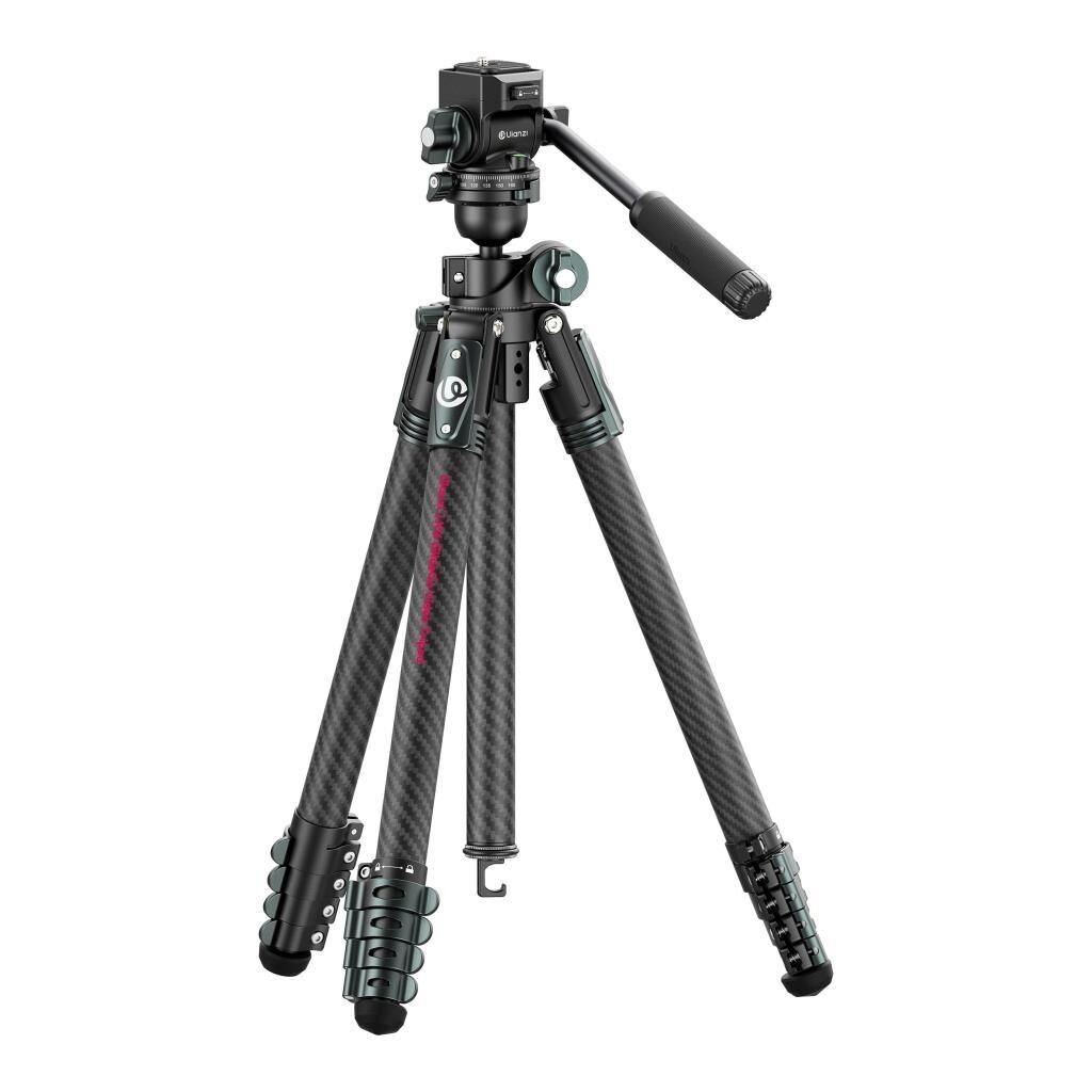 Ulanzi JJ06 GlideGo Carbon Fiber Video Tripod - T081