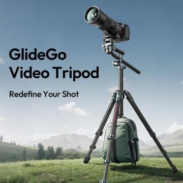 Ulanzi JJ06 GlideGo Carbon Fiber Video Tripod - T081