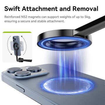 Ulanzi MG-003 Pro Uzatılabilir Manyetik Telefon Selfie Tripod - M003B