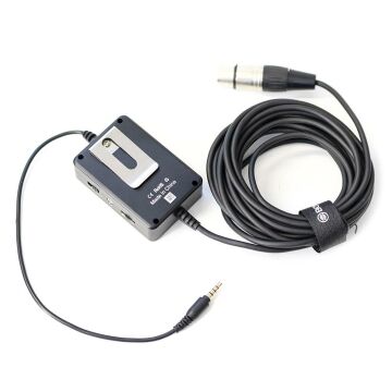 Boya BY-BCA60 48V Phantom Mobil XLR Mikrofon Kablo