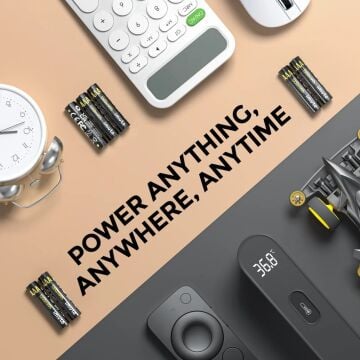 Imuto 1300mWh AAA Şarj Edilebilir Lityum Pil (4’lü Paket)