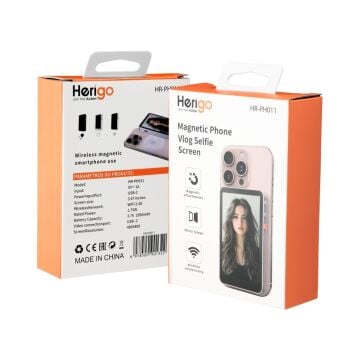 Herigo HR-PH011 Kablosuz Manyetik Vlog Selfie Ekranıı