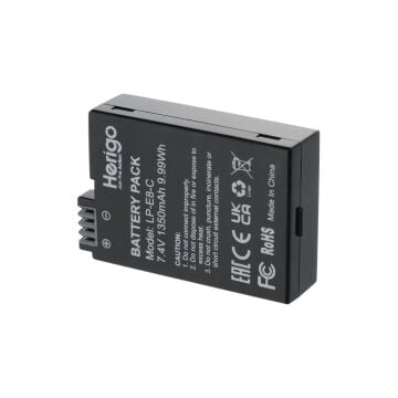 Herigo LP-E8-C 1350mAh Type-C Şarjlı Batarya (LP-E8 Uyumlu)