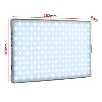 Herigo HR-PH005 RGB Panel LED Video Işığı 24W 23000mAh 2500-9900K