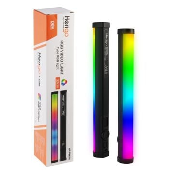 Herigo HR-PH006 32cm RGB LED Tube Video Light 2500-9900K Type-C Şarjlı Işık