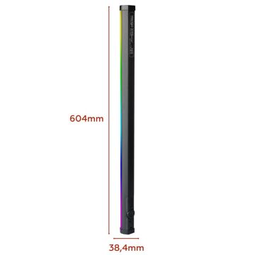 Herigo HR-PH007 60cm RGB LED Tube Video Light 2500-9900K Type-C Şarjlı Işık