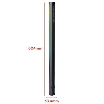 Herigo HR-PH007 60cm RGB LED Tube Video Light 2500-9900K Type-C Şarjlı Işık