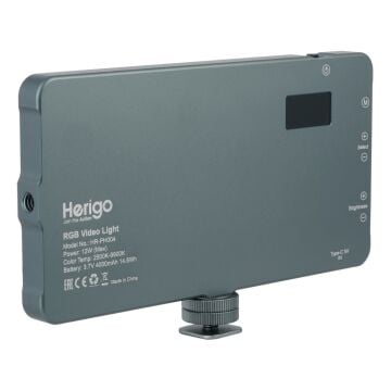 Herigo HR-PH004 RGB LED Video Işığı 2500-9900K Vlog Işığı