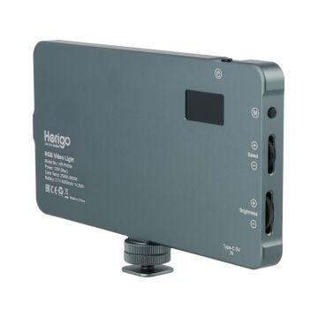 Herigo HR-PH004 RGB LED Video Işığı 2500-9900K Vlog Işığı