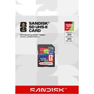 SanDisk Extreme PRO 128GB V90 300MB/s UHS-II SDXC Hafıza Kartı - SDSDXDM-128G-GN4IN