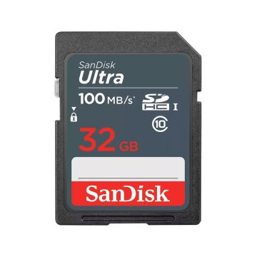 Sandisk Ultra 32GB 100mb/s SDHC Hafıza Kartı