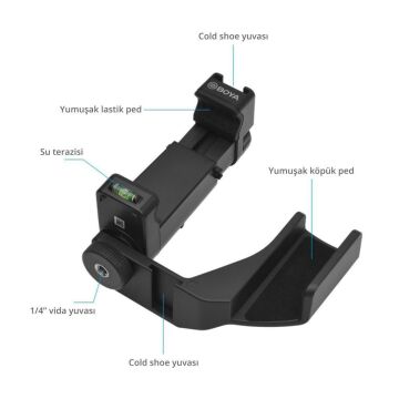 Boya BY-PSC1-OP Dji Osmo Pocket Telefon Standı