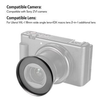 Ulanzi 2303 52mm Filtre Adaptörü Sony ZV1