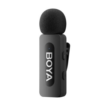 Boya BY-V1 Wireless Tekli Yaka Mikrofonu Lightning (Yeni Versiyon)