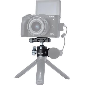 Ulanzi U-80L Arca Side Cold Shoe Ball Head Tripod Başlığı