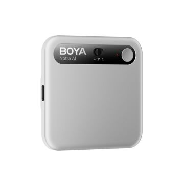 BOYA Notra AI Destekli Ses Kaydedici ve Not Tutma Cihazı - Silver