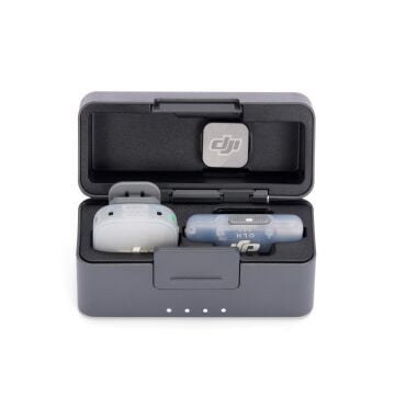 DJI Mic Mini 2 Kablosuz Yaka Mikrofon Seti (1 TX + 1 Mobile RX + Şarj Kutusu)