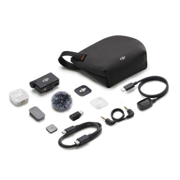 DJI Mic Mini 2 Kablosuz Yaka Mikrofon Seti (1 TX + 1 RX)