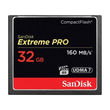 SanDisk Extreme PRO 32GB 160MB/s CompactFlash Hafıza Kartı - SDCFXPS-032G-X46