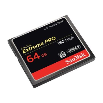 SanDisk Extreme PRO 64GB 160MB/s CompactFlash Hafıza Kartı - SDCFXPS-064G-X46