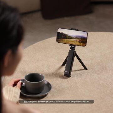 Ulanzi SK-20 Travel Katlanabilir Telefon Tutucu ve Tripod Standı - M051
