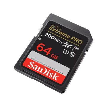 Sandisk Extreme Pro 64gb 200mb/s SDXC Hafıza Kartı