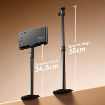 Ulanzi TT-65 Ayarlanabilir Masaüstü Vlog ve Yayın Standı 55cm - T147