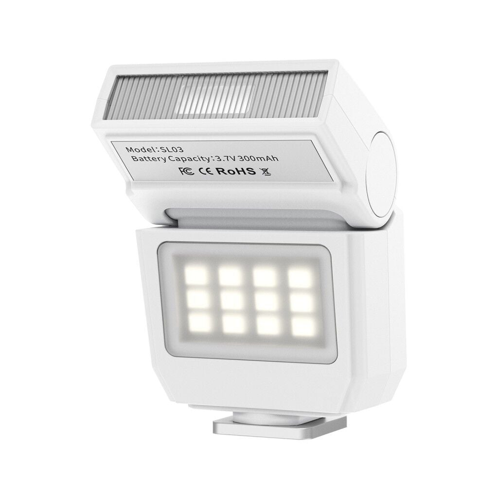Ulanzi SL03 Spark Lite Fotoğraf Makinesi Flaş Beyaz - L199