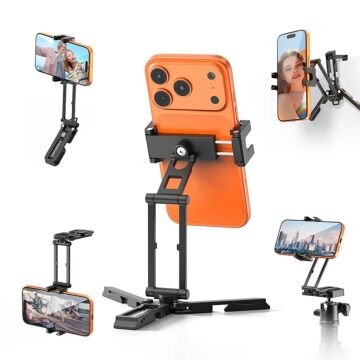 Ulanzi SK29 Katlanabilir Telefon Standı Sıkıştırmalı Telefon Tutucu – M100