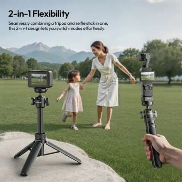 Ulanzi MT90 Quick Release Mini Tripod – Pocket 3 ve 4 Uyumlu - S027