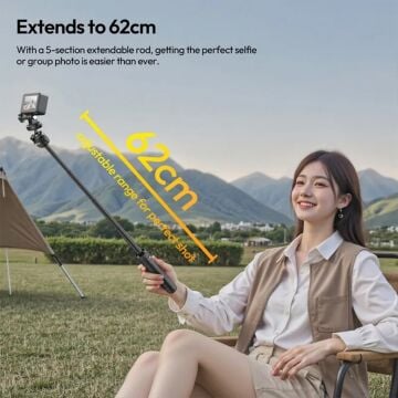 Ulanzi MT90 Quick Release Mini Tripod – Pocket 3 ve 4 Uyumlu - S027