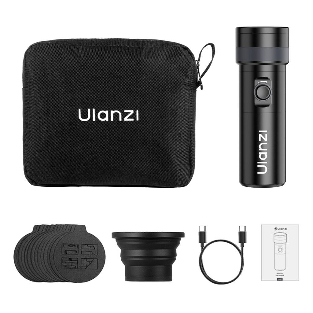 Ulanzi LM01 RGB GOBO 10W Taşınabilir LED Fotoğraf ve Video Işığı - L219A