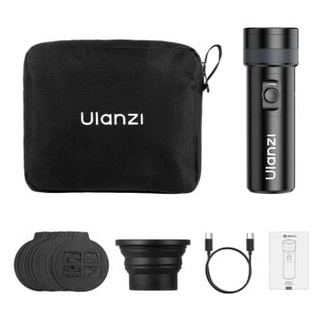 Ulanzi LM01 RGB GOBO 10W Taşınabilir LED Fotoğraf ve Video Işığı - L219A