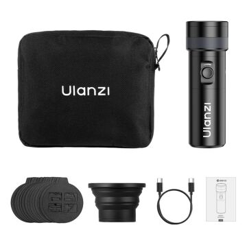 Ulanzi LM01 RGB GOBO 10W Taşınabilir LED Fotoğraf ve Video Işığı - L219A