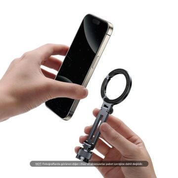 Ulanzi MA07 MagLock Tripod ve Cold Shoe Mount Manyetik Telefon Tutucu - M084