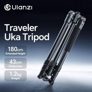 Ulanzi TT53 Traveler Uka Quick Release Seyahat Tripodu - T093GBB1