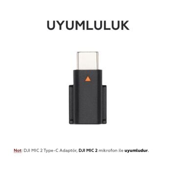 DJI Mic 2 Mobile Phone Adapter (Type-C) Kutusuz