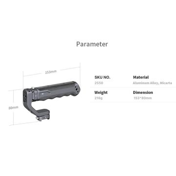Falcam F22 Quick Release Üst Kol Tutacak