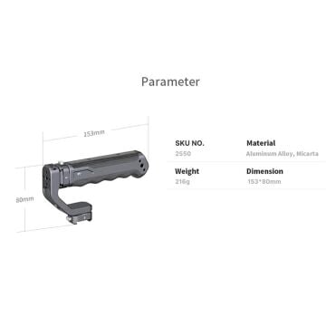 Falcam F22 Quick Release Üst Kol Tutacak